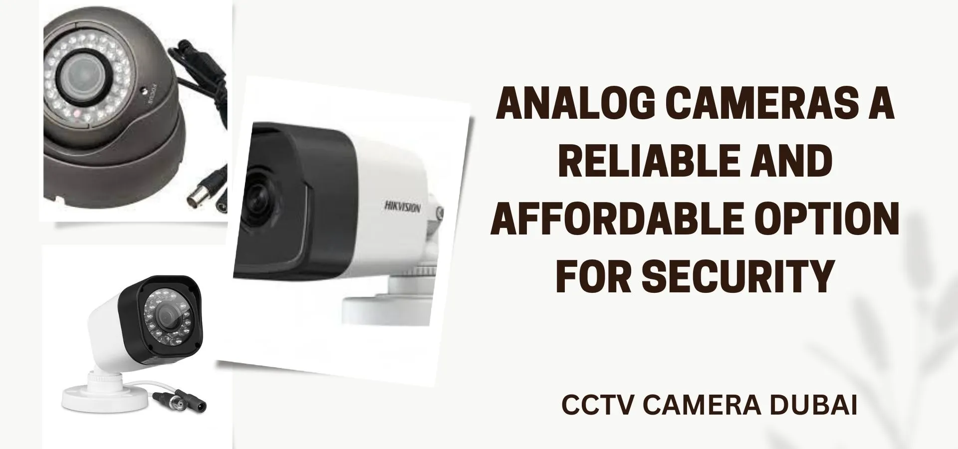 Analog best sale camera dvr